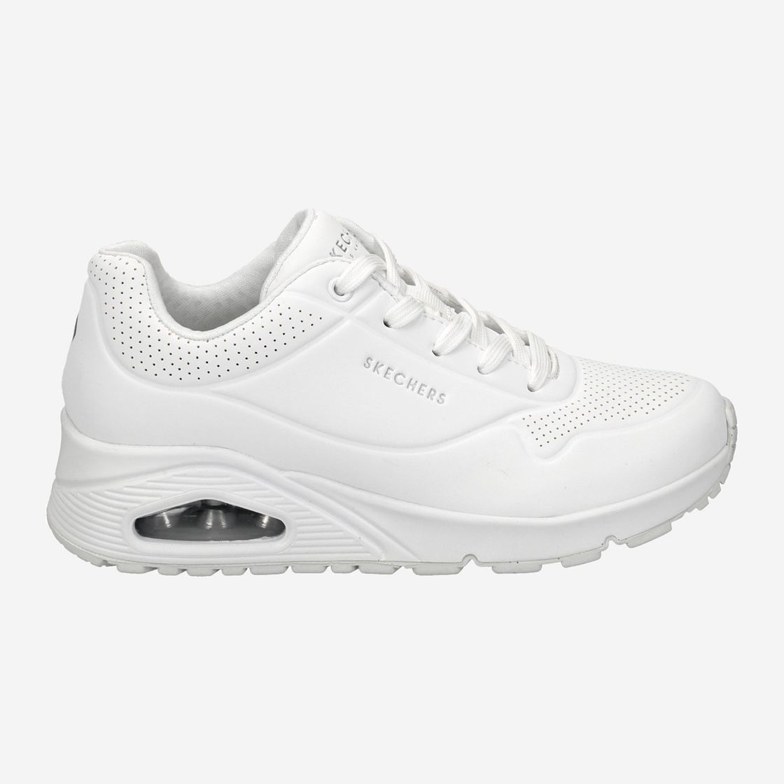 Skechers UNO - STAND ON AIR - Weiß - Rückansicht