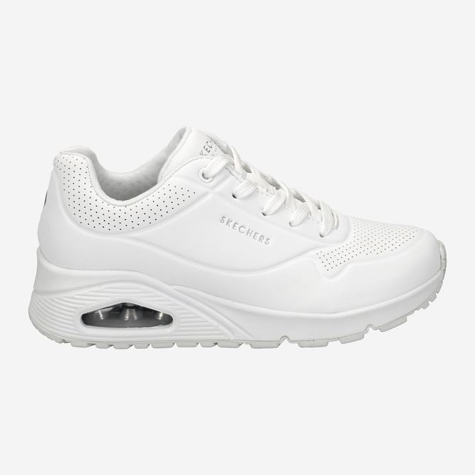 Skechers UNO - STAND ON AIR - Weiß - Rückansicht