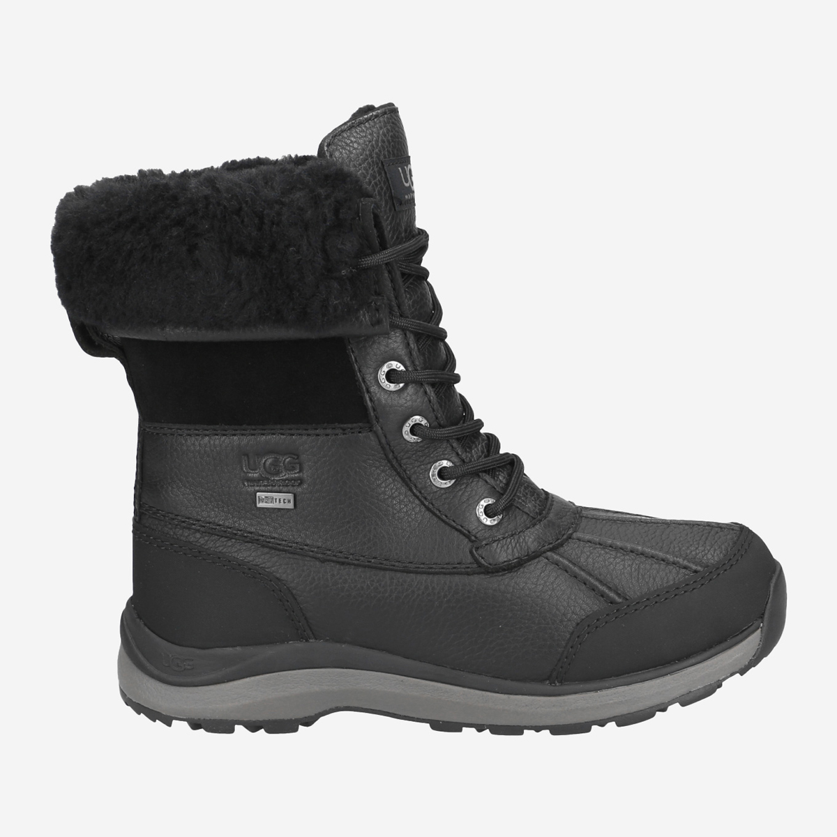 Black high top uggs deals