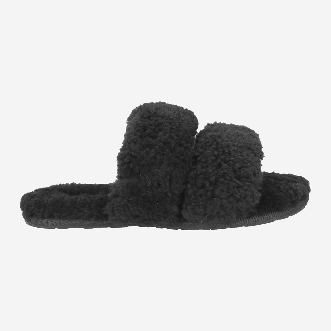 UGG australia MAXI CURLY SCUFFETTA - Schwarz - Rückansicht