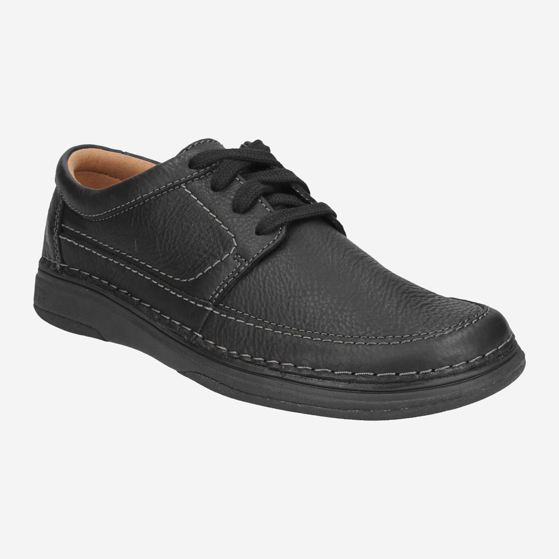 Clarks Nature 5 Lo - Schwarz - Frontansicht