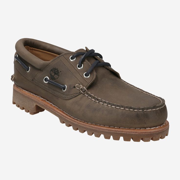 Timberland A5S38 Authentics 3 Eye Classic - Braun - Frontansicht