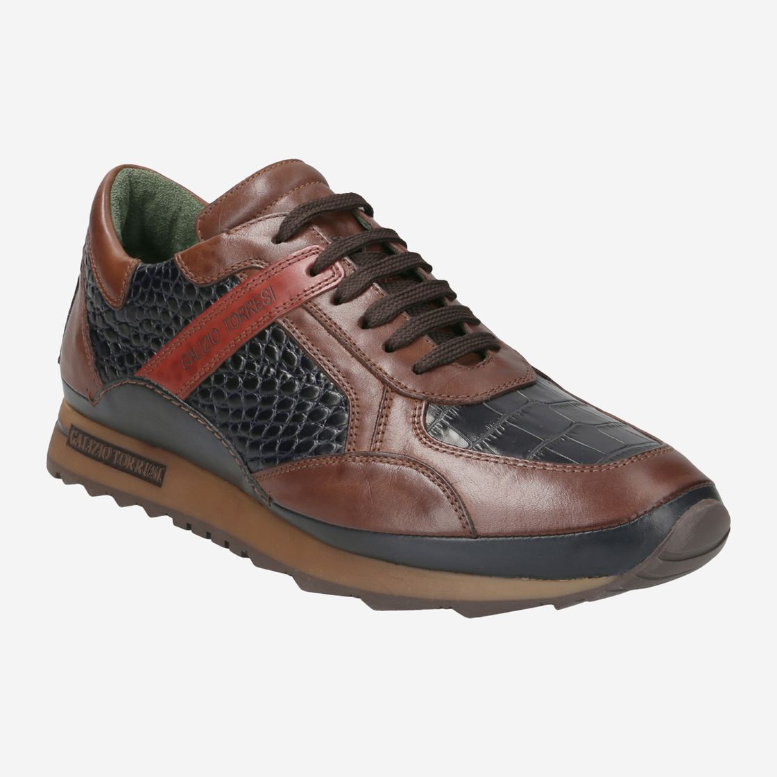 Galizio Torresi 415128B V19733 - Braun kombiniert - Frontansicht