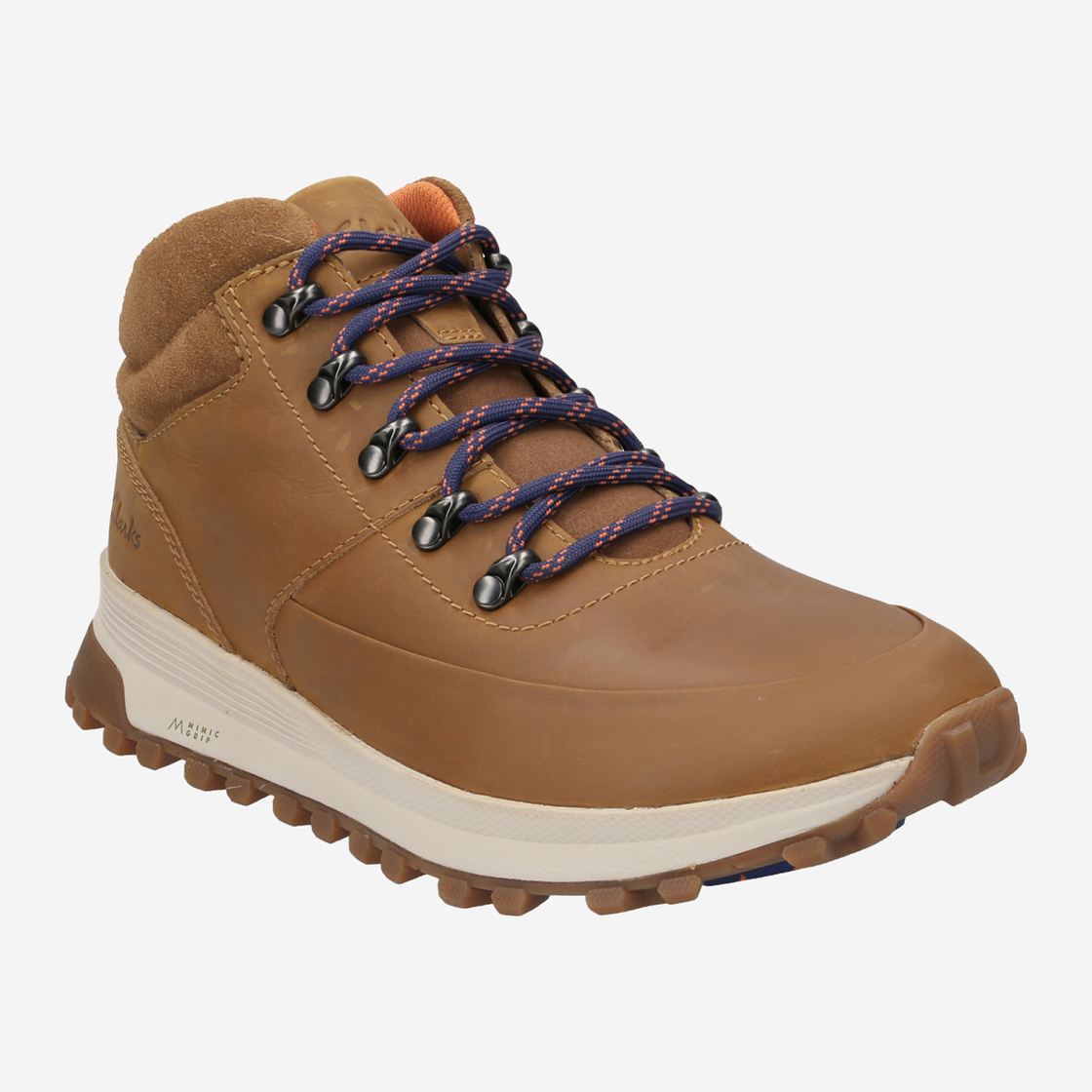 Clarks ATL Trek Mid - Braun - Frontansicht