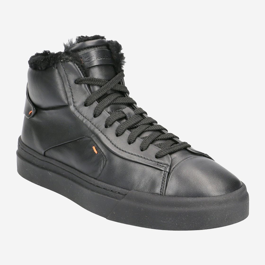 Santoni 21557 N01 - Schwarz - Frontansicht