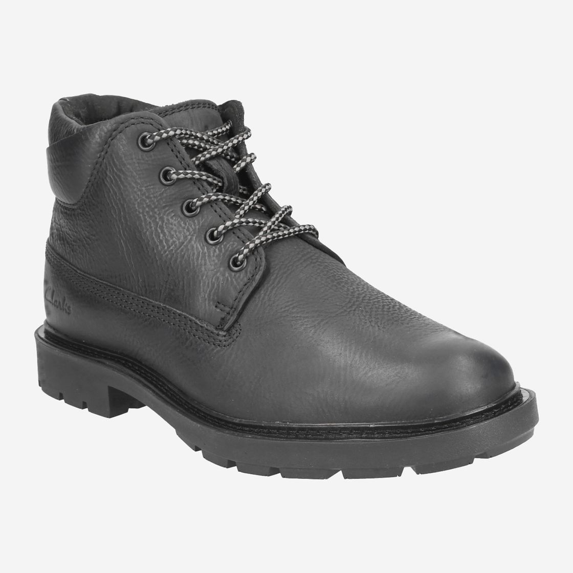 Clarks Craftdale Mid - Schwarz - Frontansicht