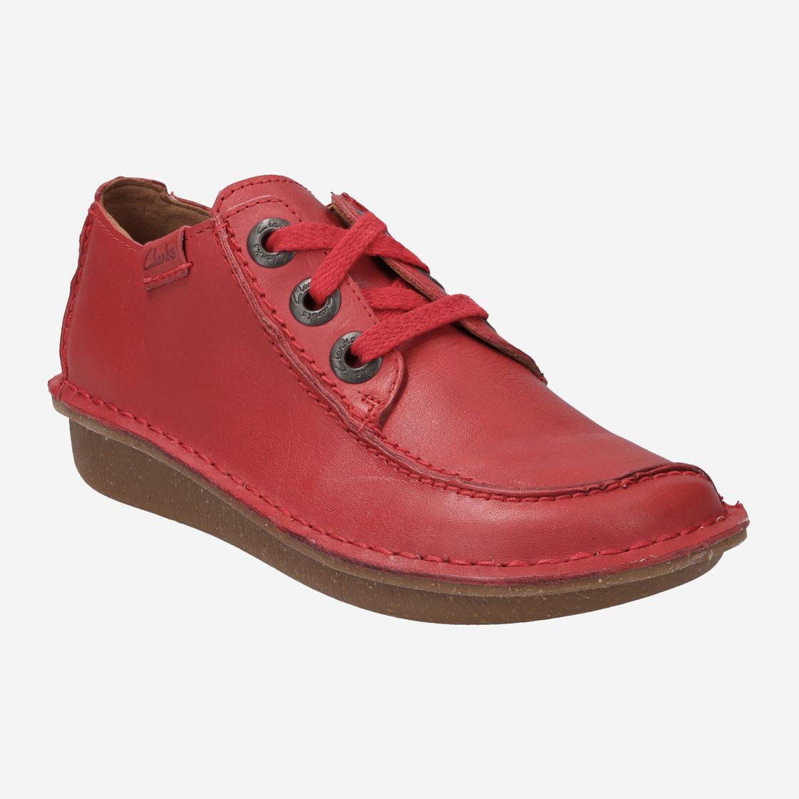 Clarks Funny Dream - Rot - Frontansicht