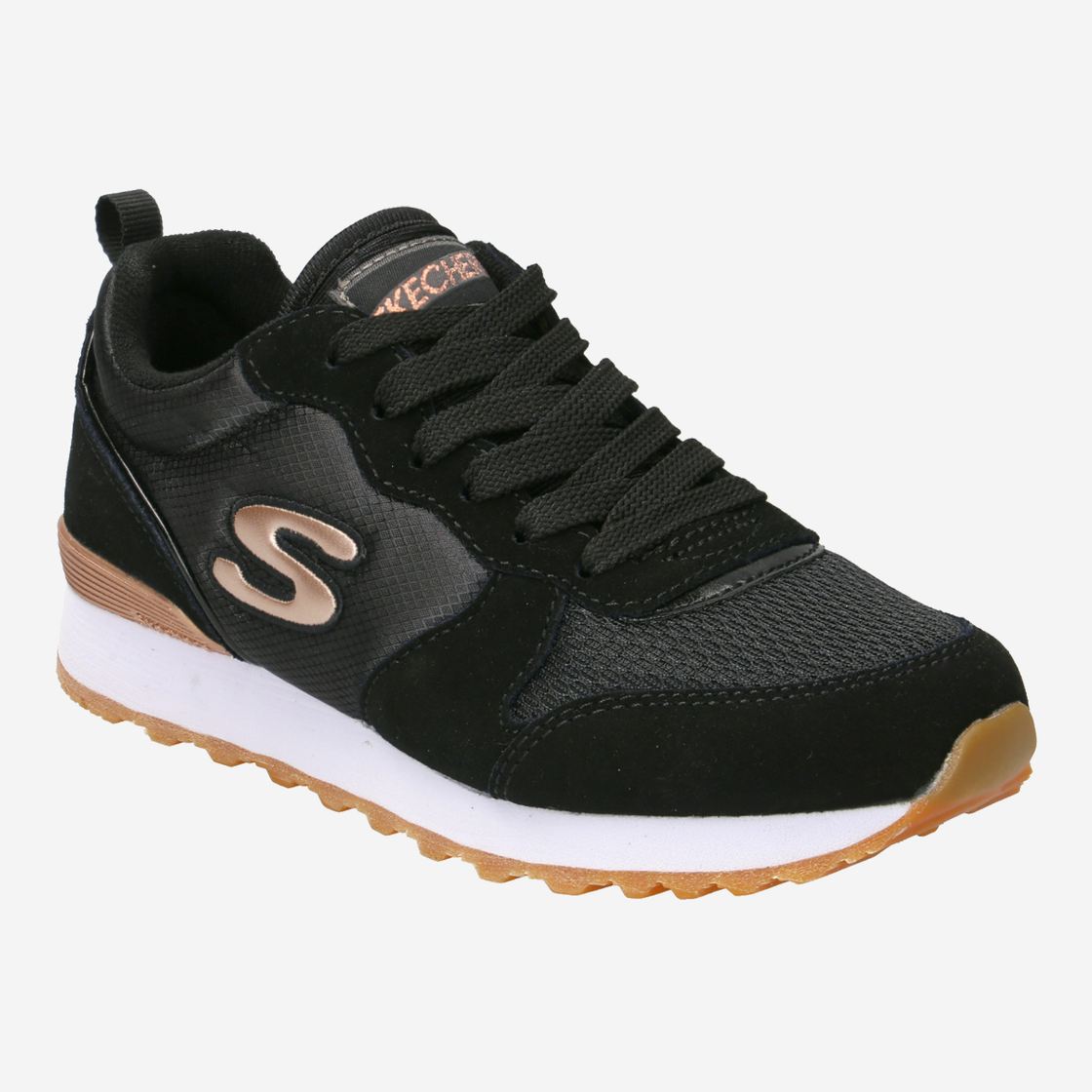 Skechers RETROS-OG 85 - GOLDN GURL - Schwarz - Frontansicht