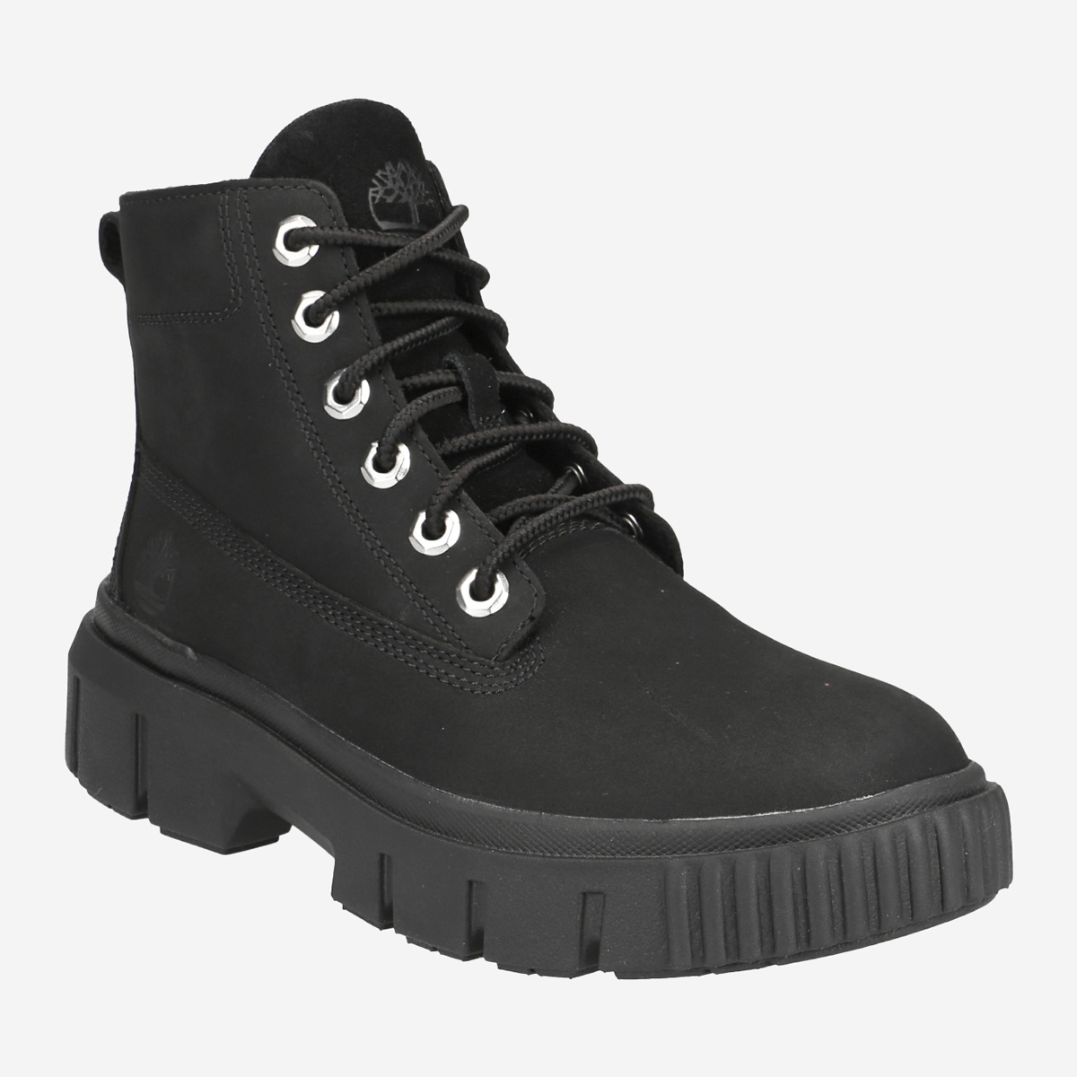 Black timberland boots leather online