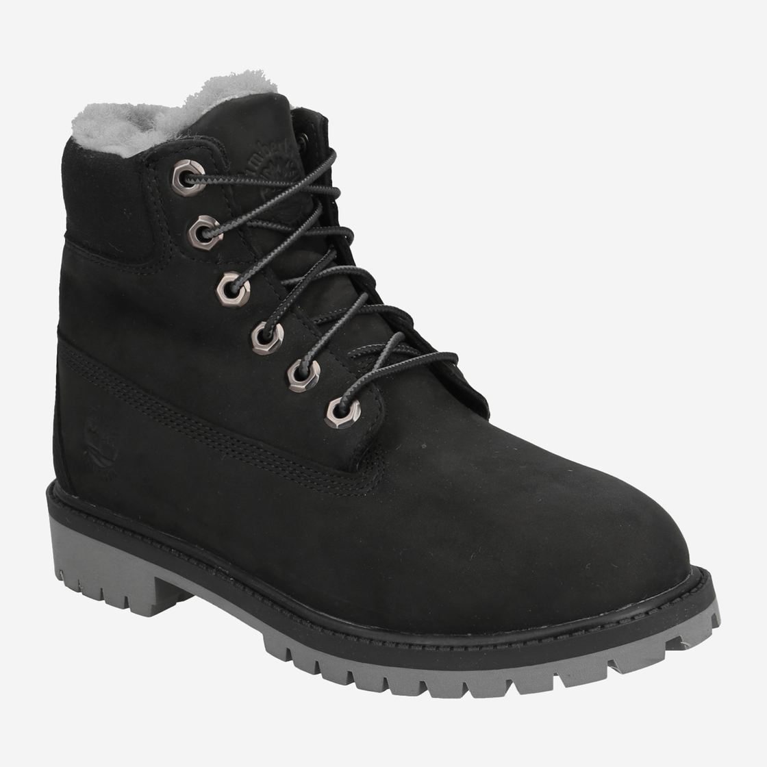 Timberland 6 In Premium WP Shearling Line - Schwarz - Frontansicht