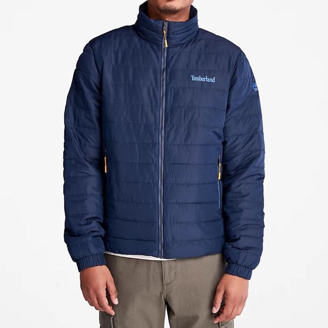 Timberland A5XQH DWR Axis Peak Jkt - Blau - Frontansicht