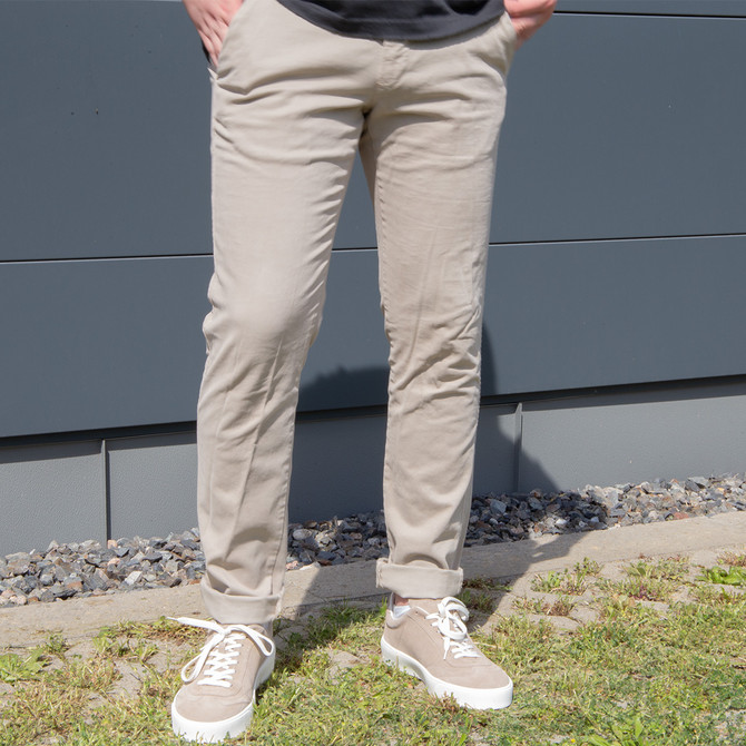 Mason’s Chinohose MBE130 - Beige - Frontansicht