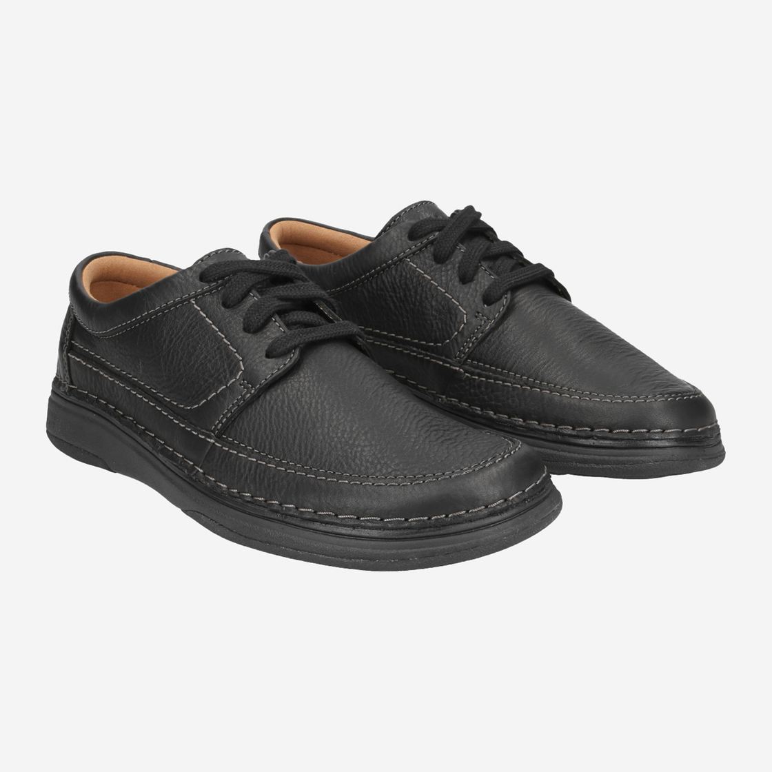 Clarks Nature 5 Lo - Schwarz - Seitenansicht