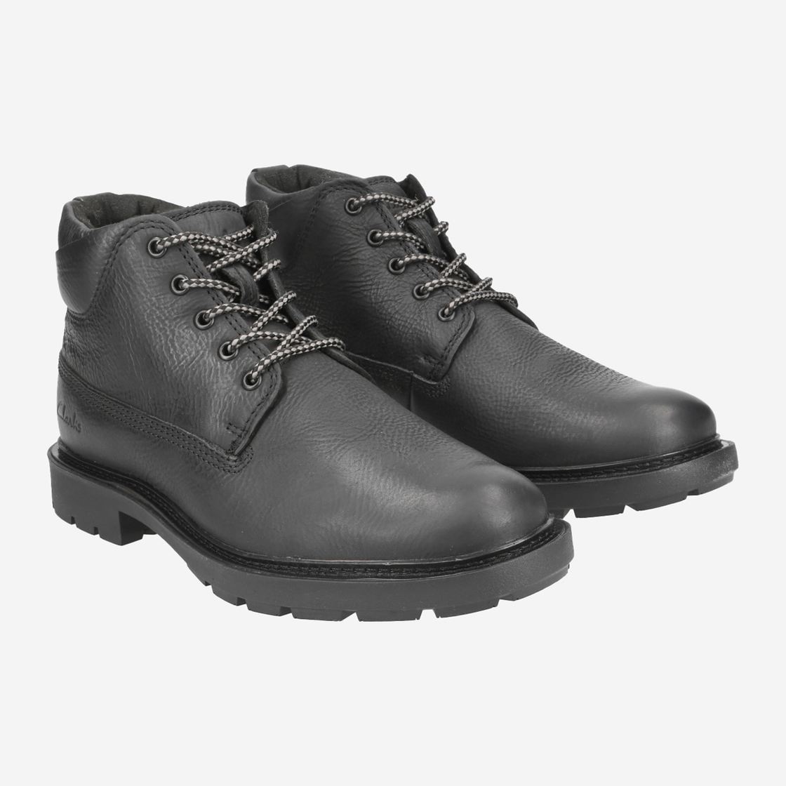 Clarks Craftdale Mid - Schwarz - Seitenansicht