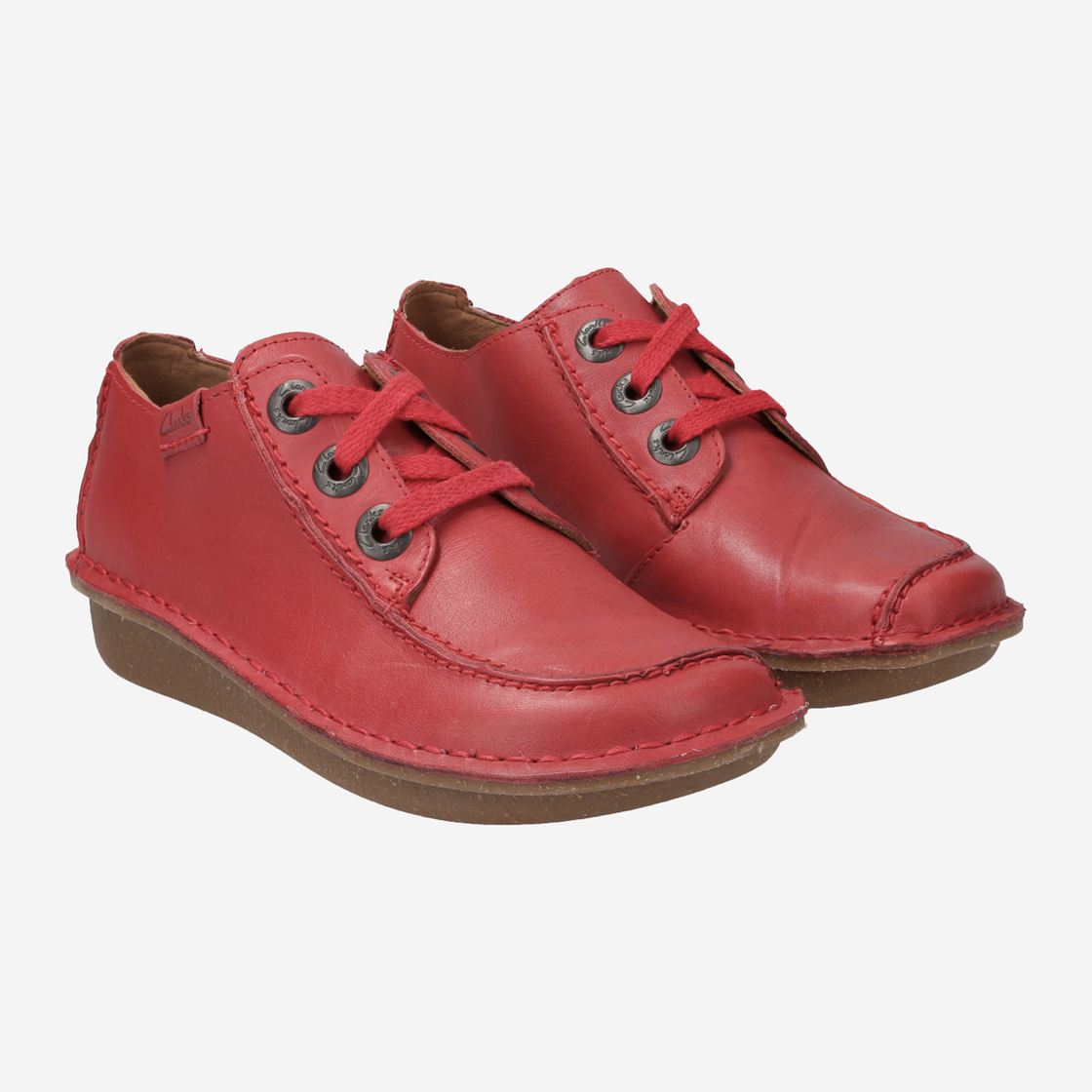 Clarks Funny Dream - Rot - Seitenansicht