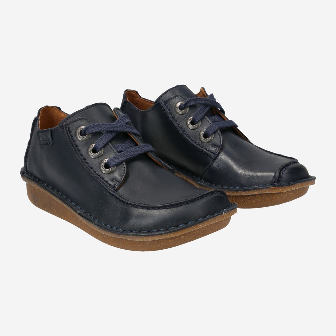 Clarks Funny Dream - Blau - Seitenansicht