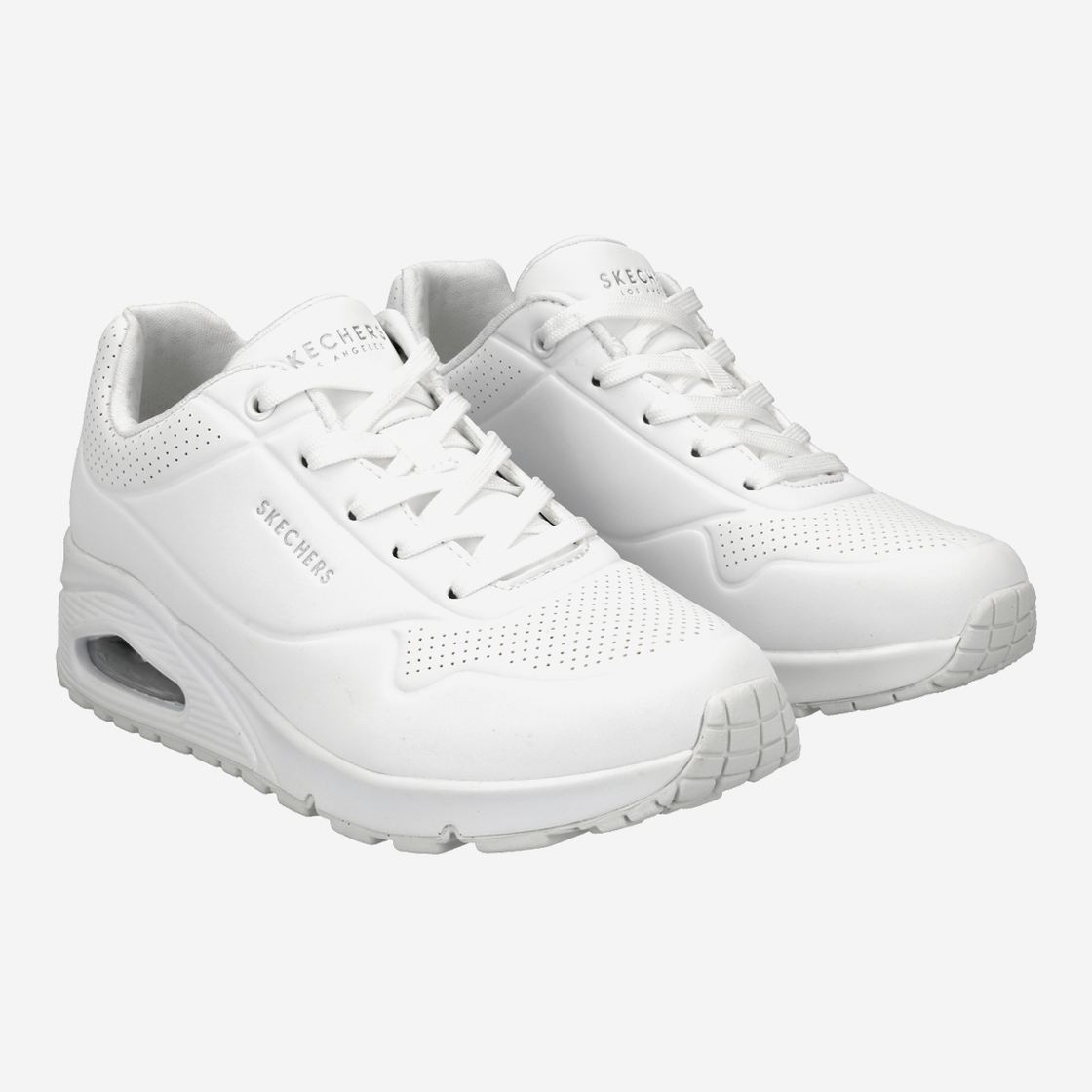 Skechers UNO - STAND ON AIR - Weiß - Seitenansicht