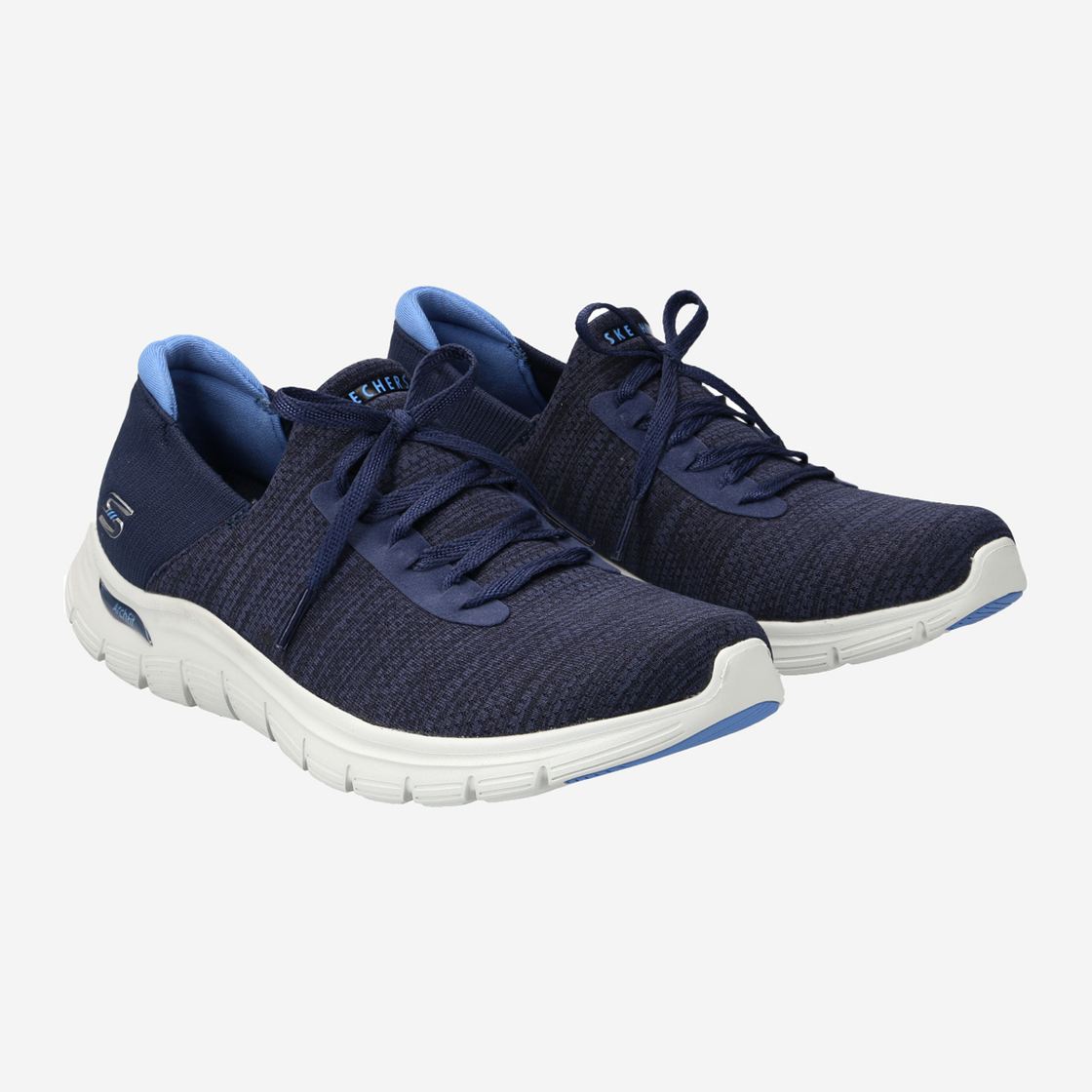 Skechers ARCH FIT VISTA - Blau - Seitenansicht