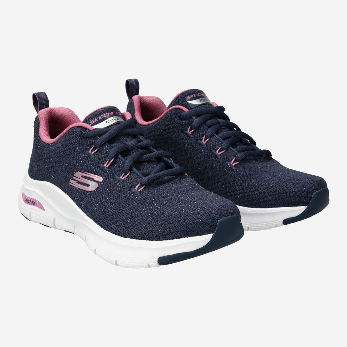 Skechers ARCH FIT - Blau - Seitenansicht