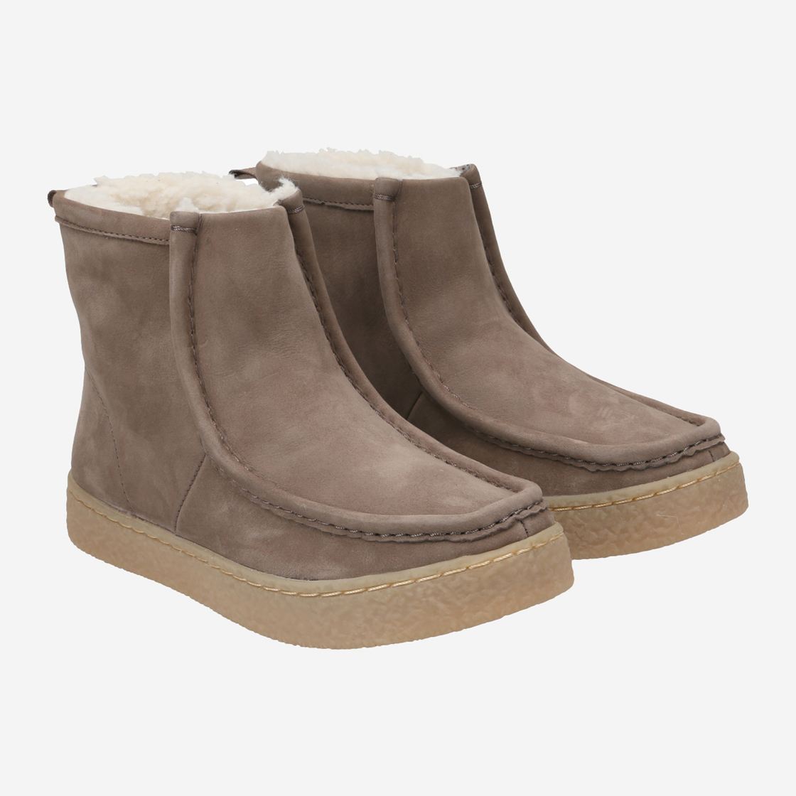 Clarks Barleigh Pull - Beige - Seitenansicht