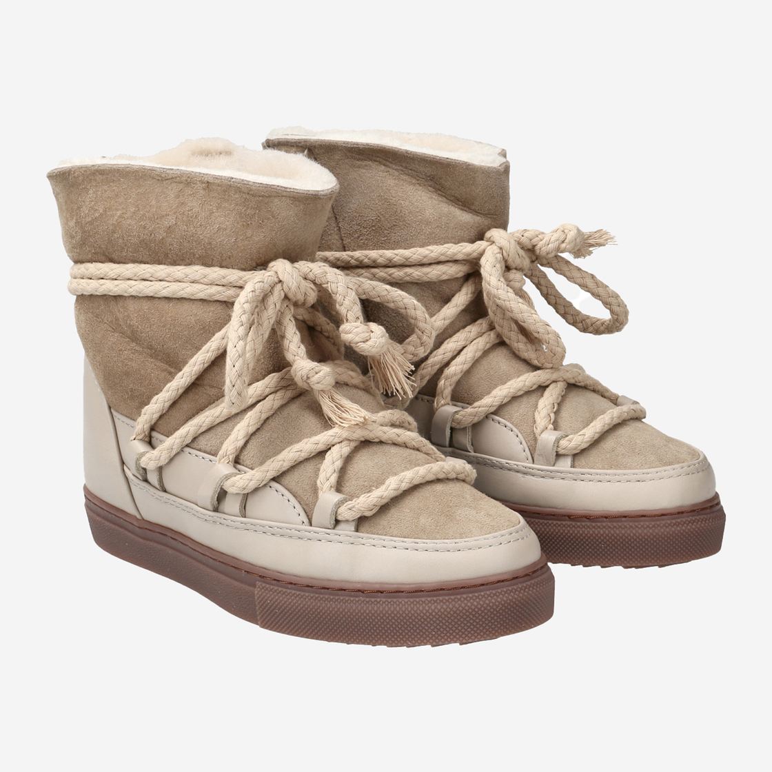 INUIKII CLASSIC SNEAKER - Beige - Seitenansicht