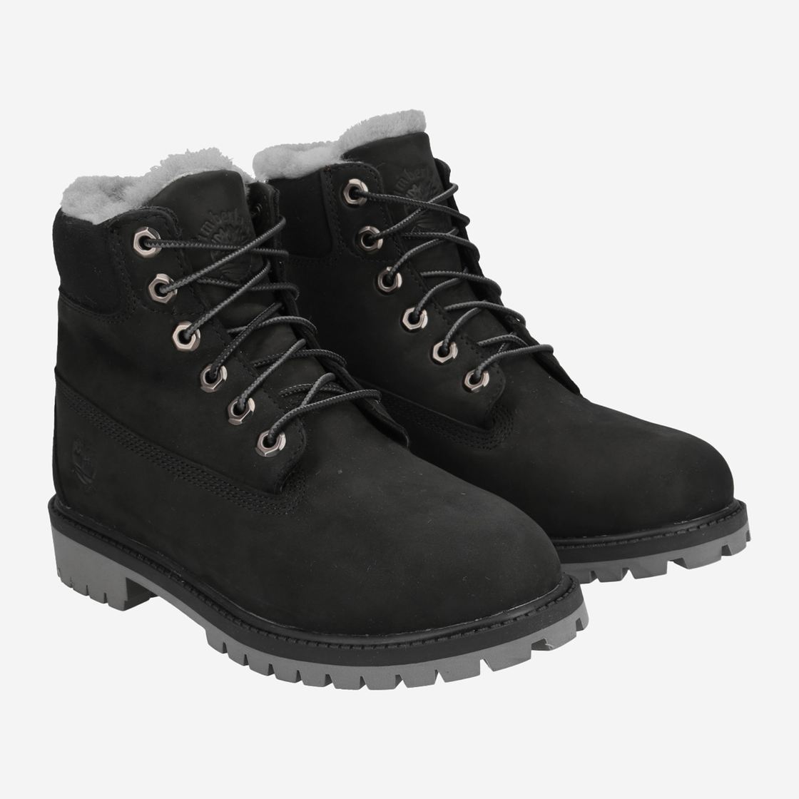 Timberland 6 In Premium WP Shearling Line - Schwarz - Seitenansicht