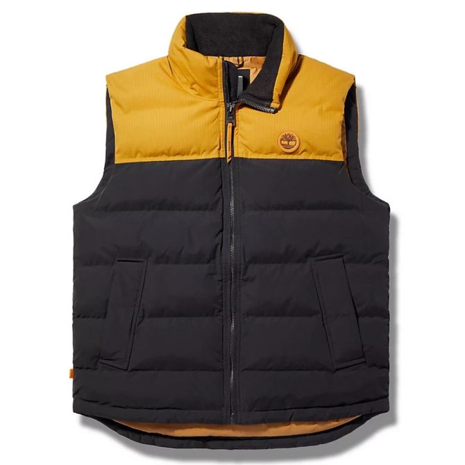 Timberland A22XM Welch Mnt Puffer Vest - Schwarz, kombiniert - Seitenansicht