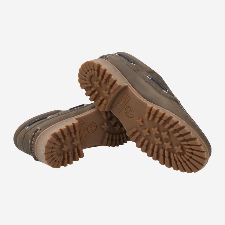 Timberland A5S38 Authentics 3 Eye Classic - Braun - Draufsicht