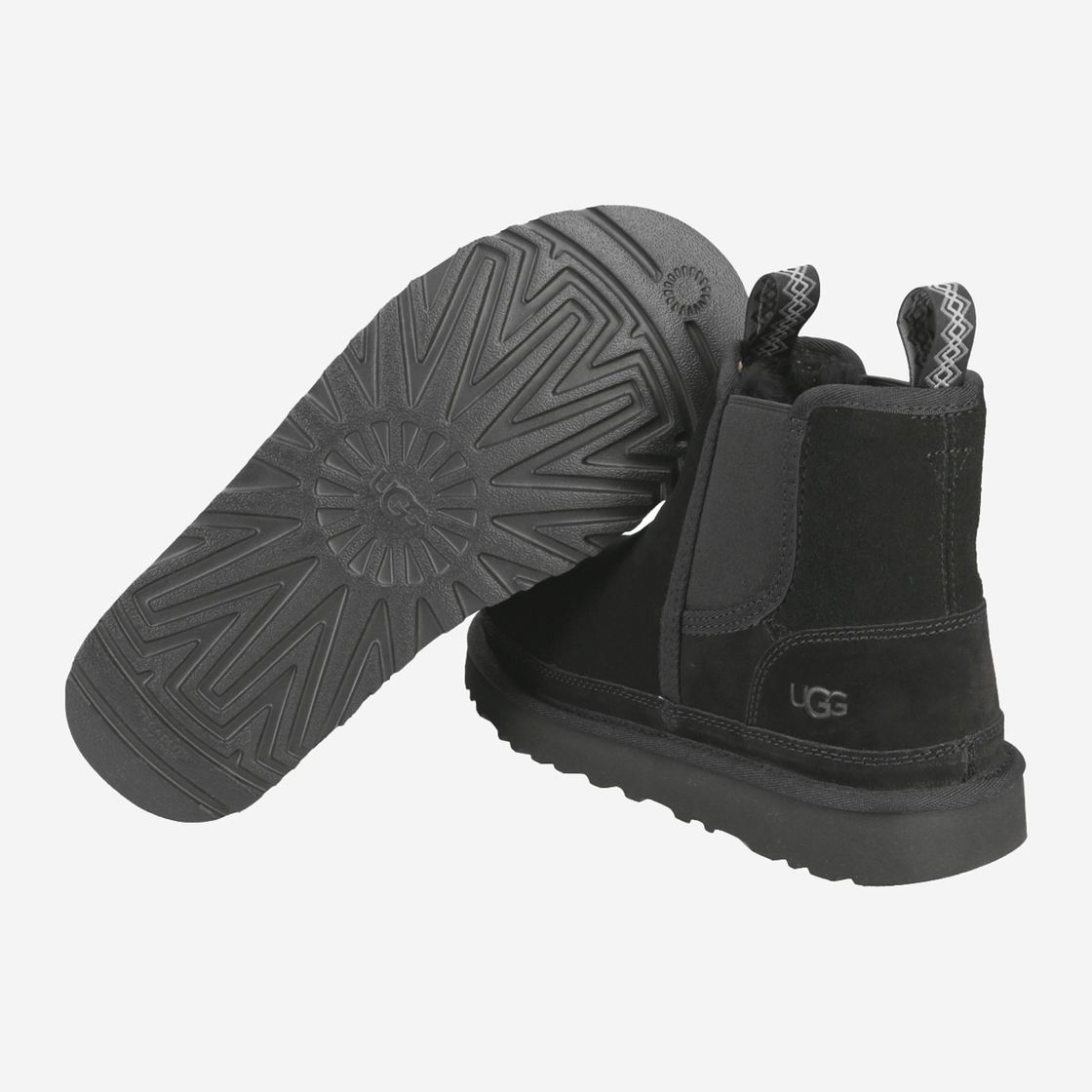 UGG australia NEUMEL CHELSEA - Schwarz - Draufsicht