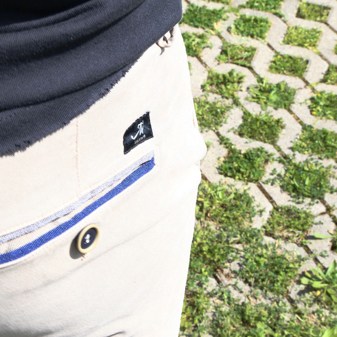 Mason’s Chinohose MBE130 - Beige - Draufsicht