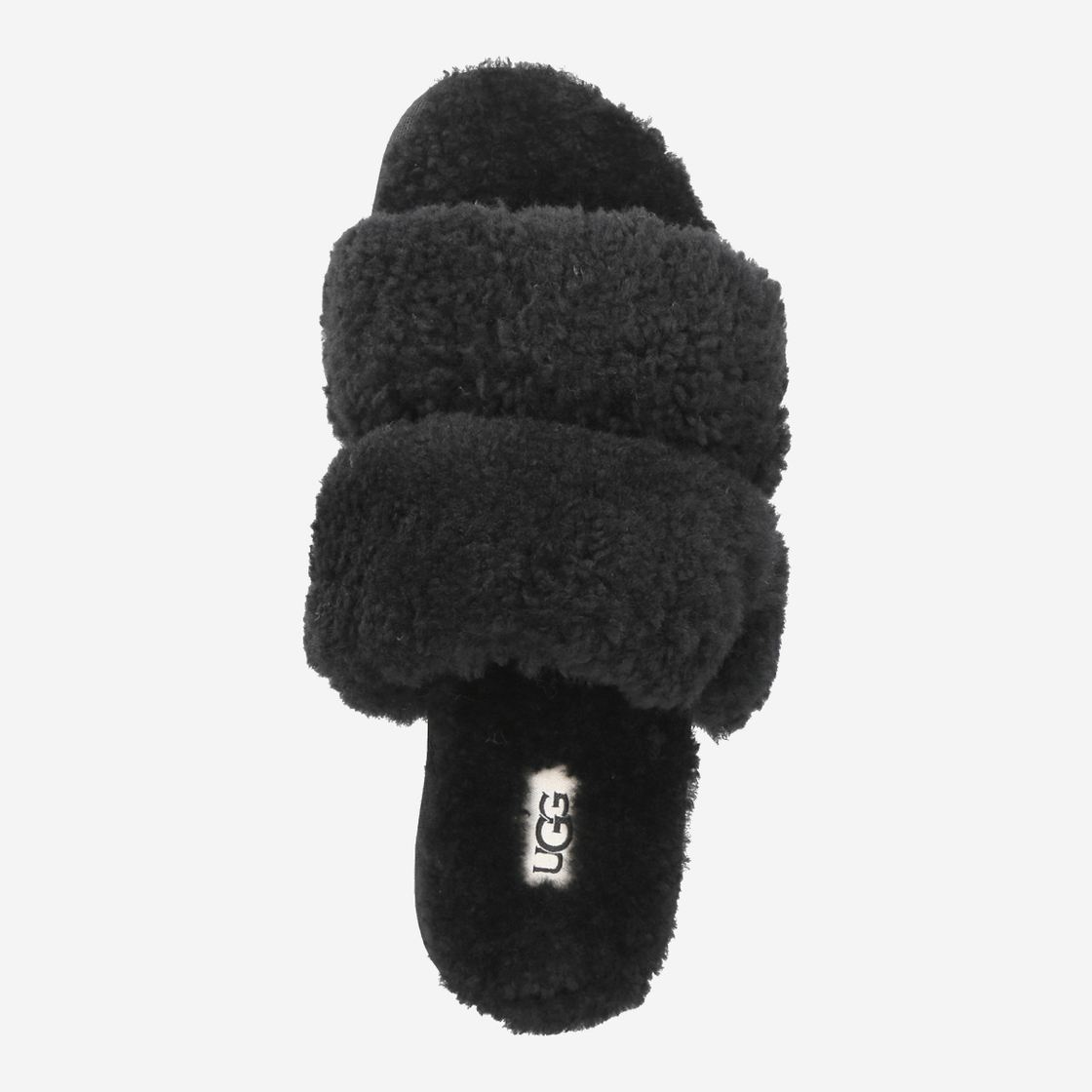 UGG australia MAXI CURLY SCUFFETTA - Schwarz - Sohle