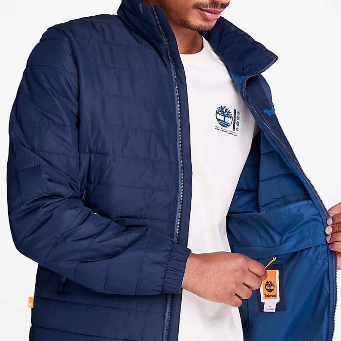 Timberland A5XQH DWR Axis Peak Jkt - Blau - Sohle