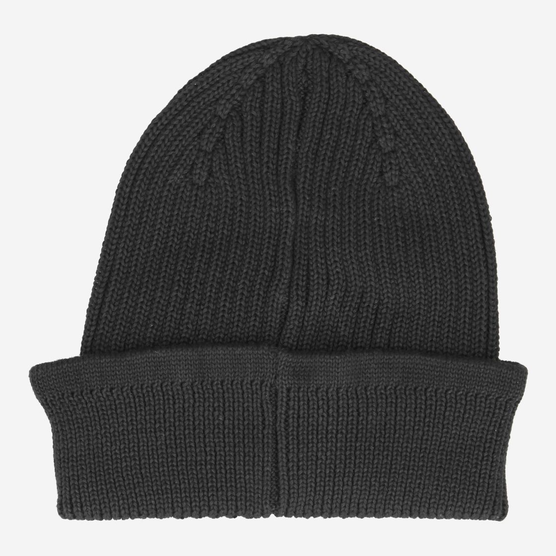 Timberland A2PX7 Solid Rib Beanie BLACK - Schwarz - Rückansicht