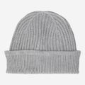 Timberland A2PX7 Solid Rib Beanie LIGHT G - Grau - Rückansicht