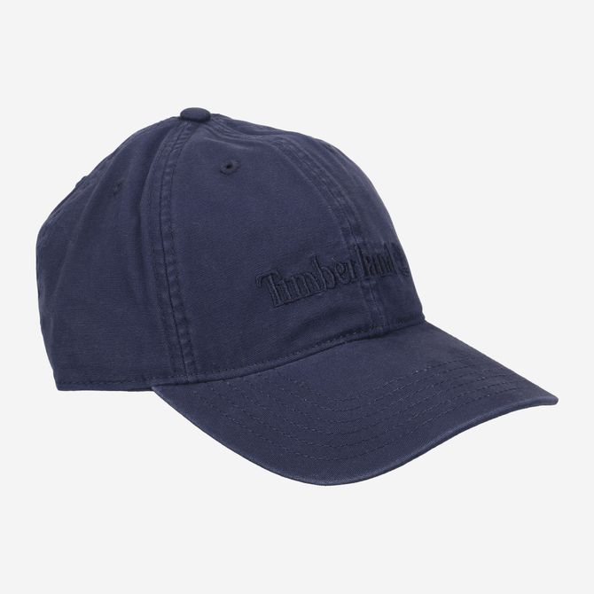 Timberland A1F54 Cotton Canvas BB Cap Sel - Blau - Seitenansicht