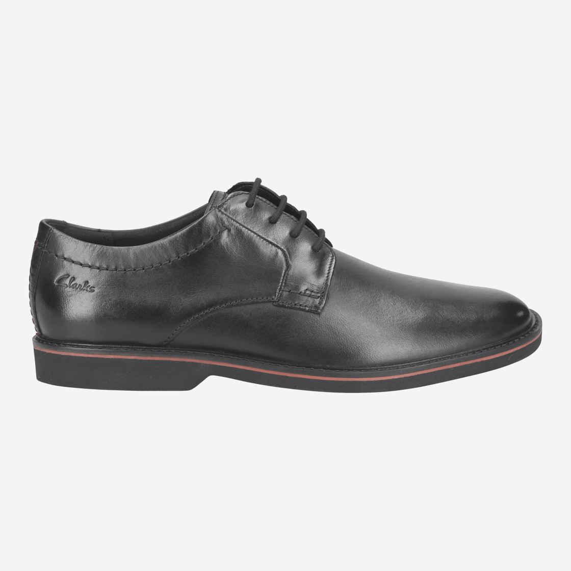 Clarks Atticus LTLace - Schwarz - Rückansicht