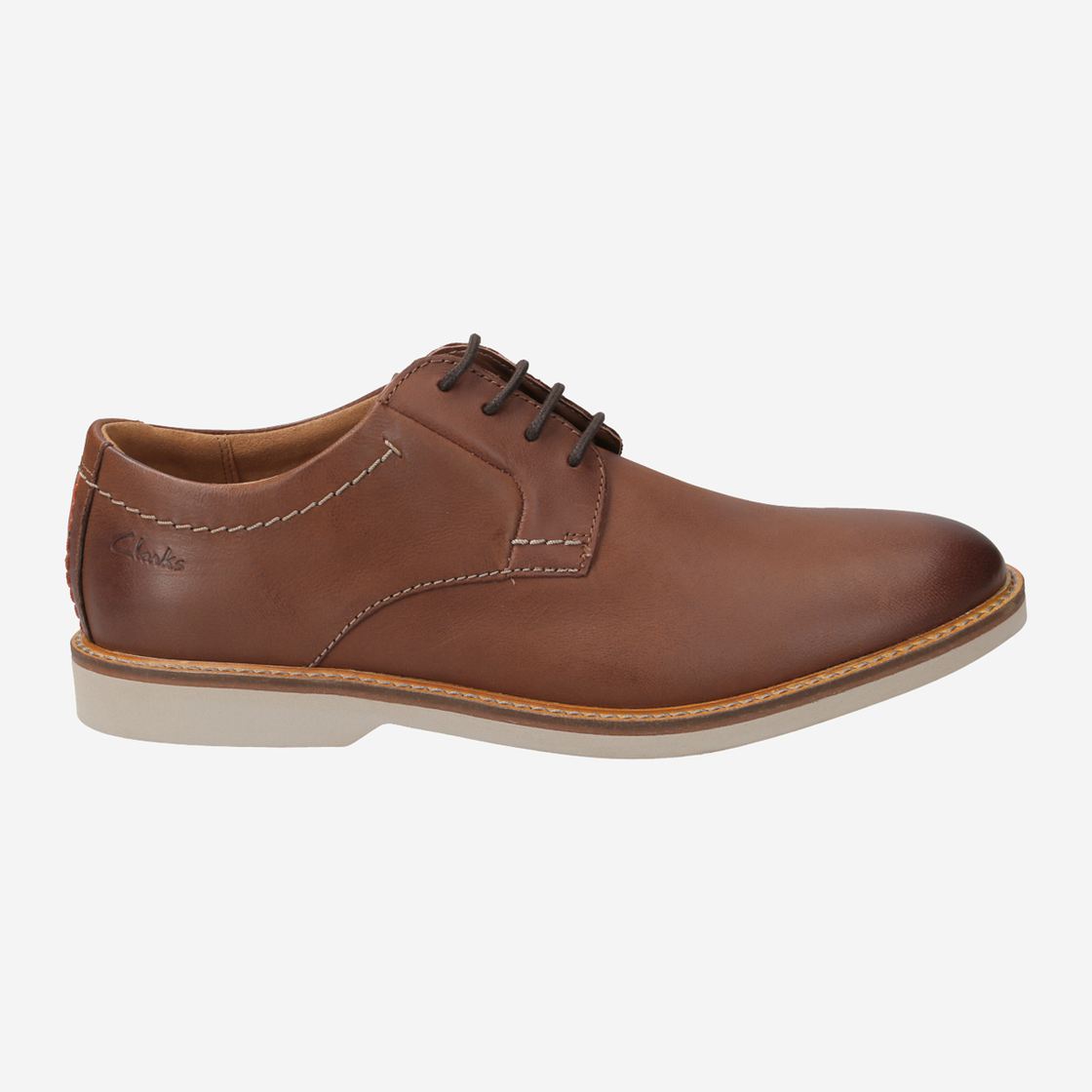 Clarks Atticus LTLace - Braun - Rückansicht