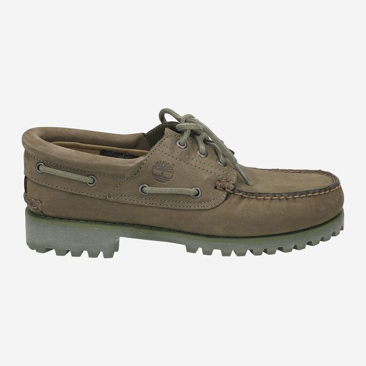 Timberland A5P68 Authentics 3 Eye Classic - Grün - Rückansicht