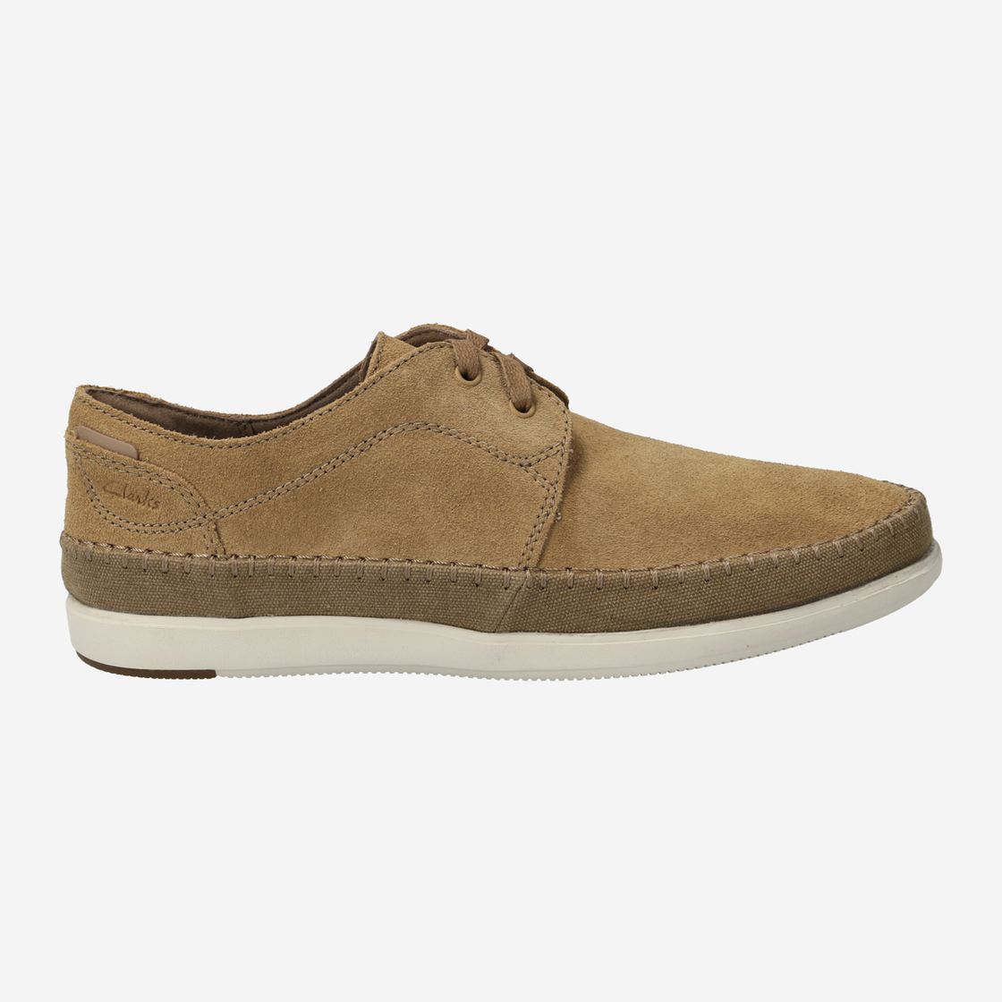 Clarks Bratton Lo - Beige - Rückansicht