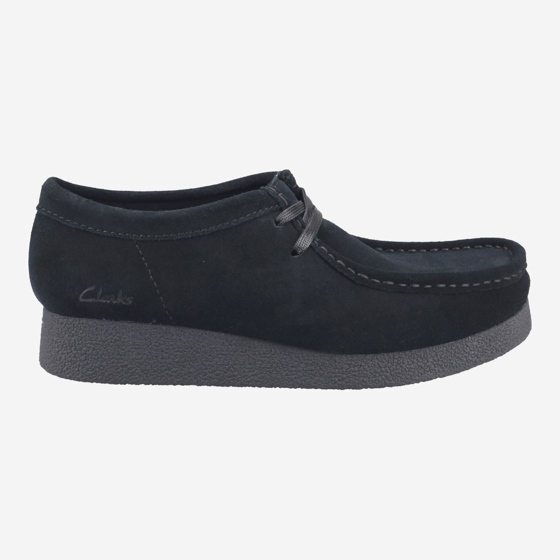 Clarks WallabeeEVOSh - Schwarz - Rückansicht