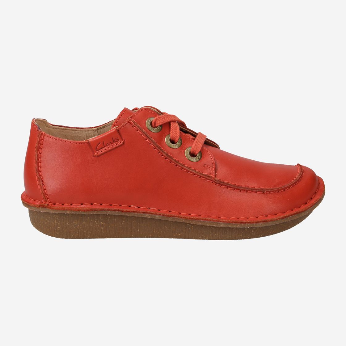 Clarks Funny Dream Grenadine - Rot/ Grenadine - Rückansicht