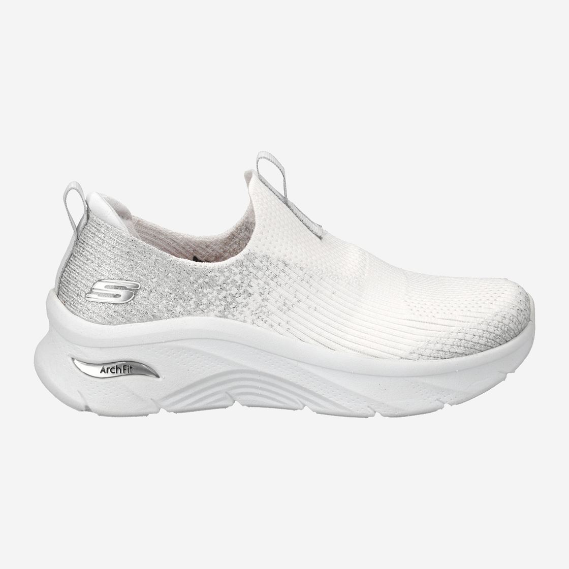 Skechers ARCH FIT D´LUX - Weiß - Rückansicht