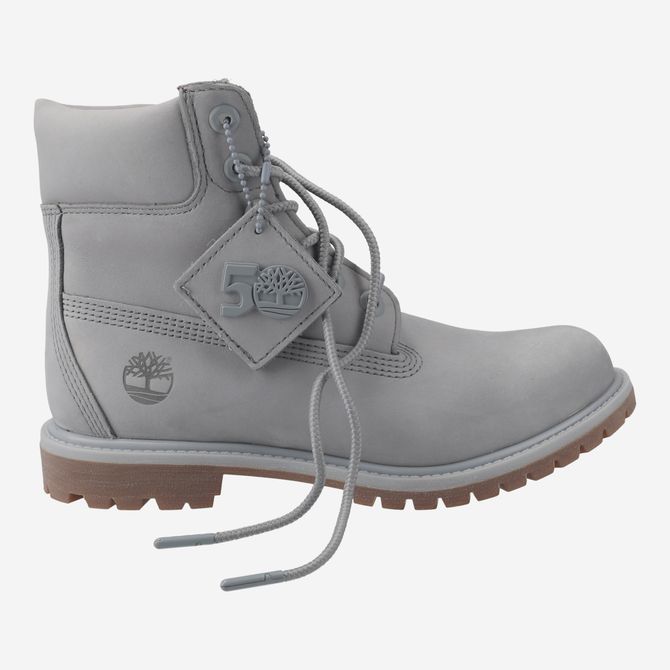 Timberland A4326E 6 in Premium Boot - W Q - Grau - Rückansicht