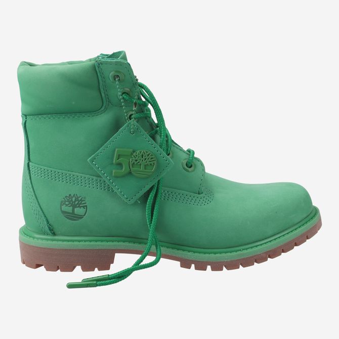 Timberland A413U 6in Premium Boot - W LEP - Grün - Rückansicht