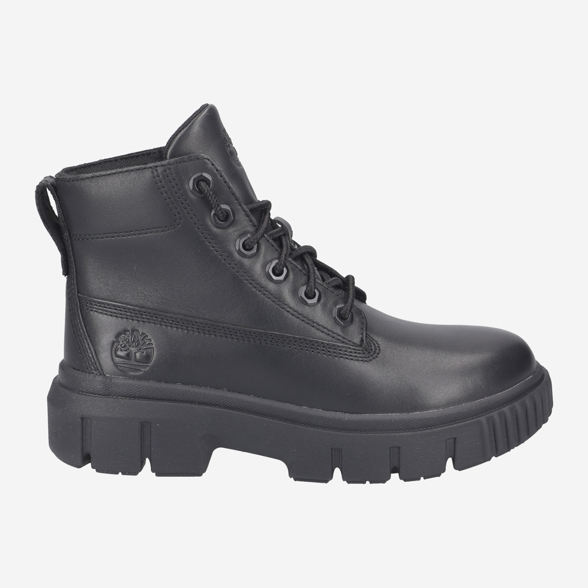 A5ZDR Greyfield LEather Boot BLACK