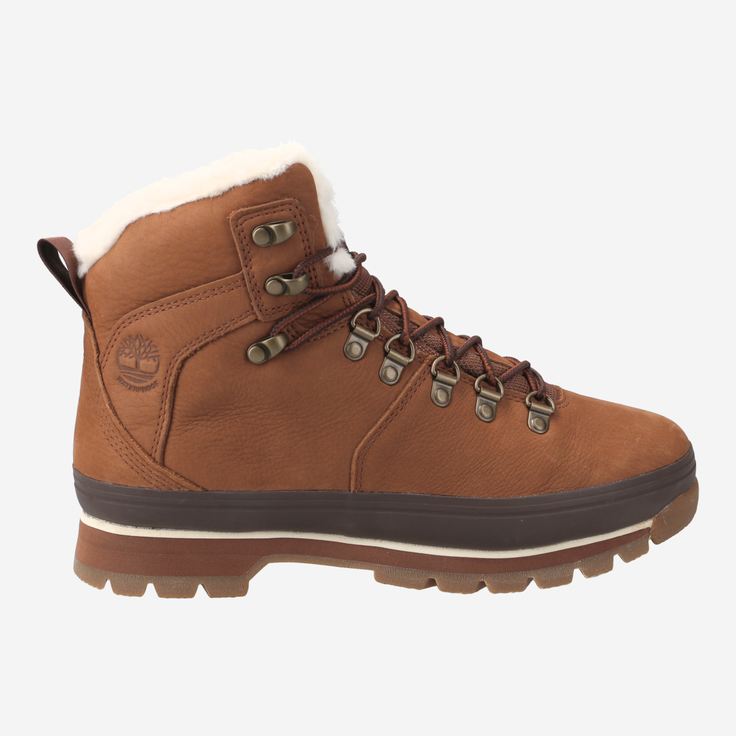 Timberland A2KE7 Euro Hiker WP Fur Lined - Braun - Rückansicht