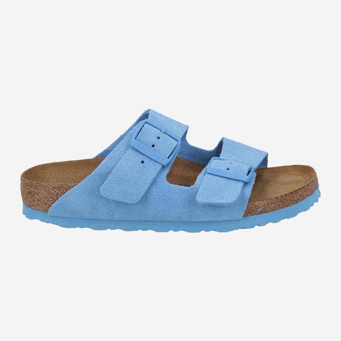 birkenstock ARIZONA SOFTFUßBETT - Blau - Rückansicht