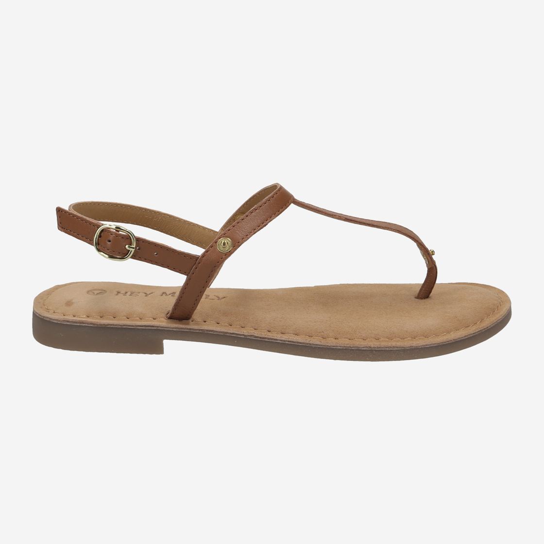 Hey Marley BASE SANDAL - Braun - Seitenansicht