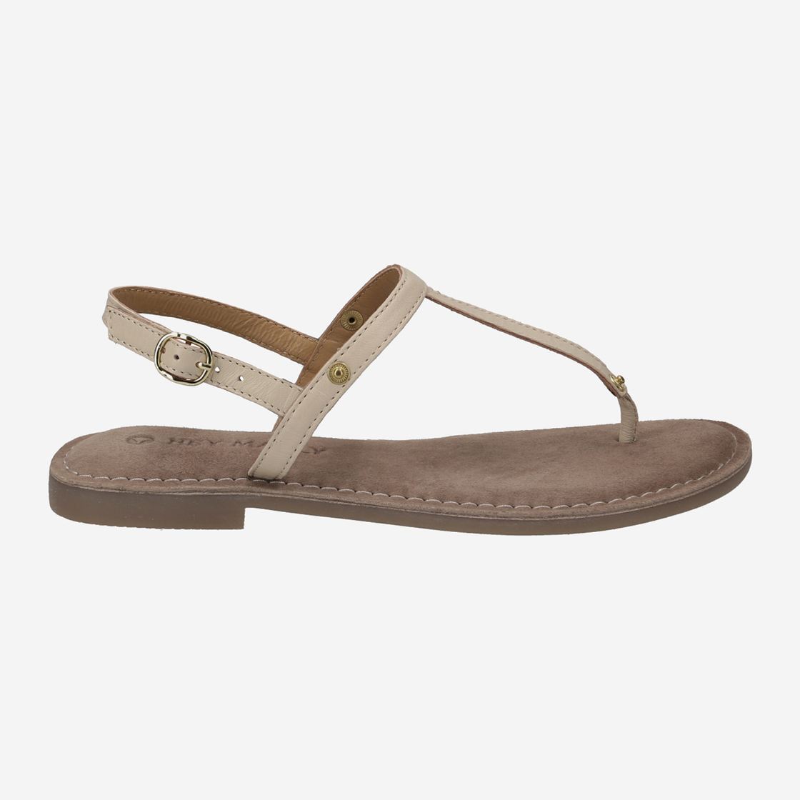 Hey Marley BASE SANDAL - Taupe - Rückansicht