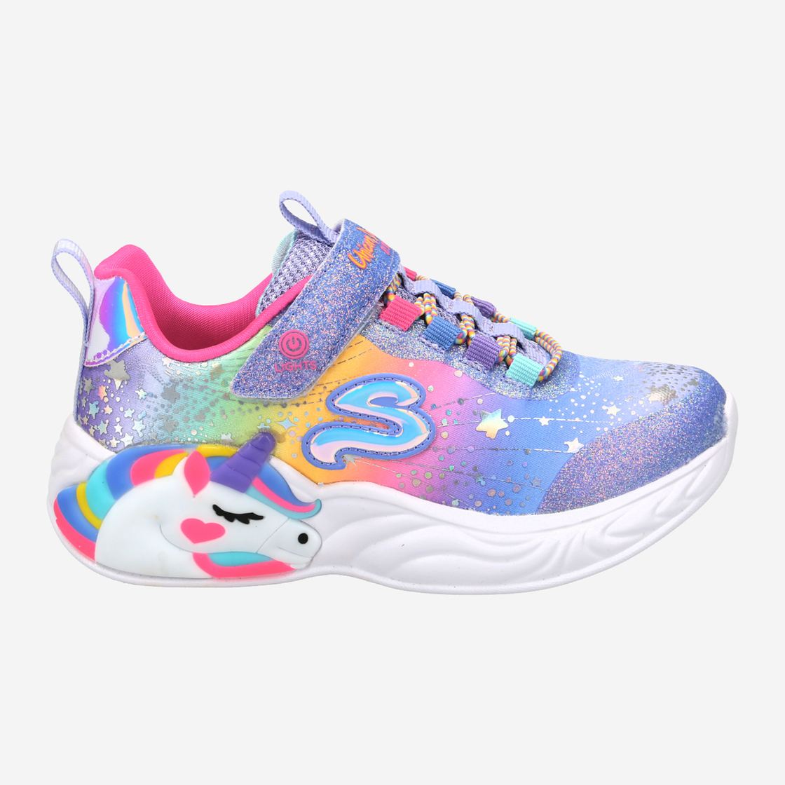 Skechers LIGHTS UNICORN DREAMS - Bunt - Rückansicht